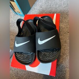 Nike Black Kids Sandals